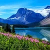 Bow Lake Canada Diamond Painting