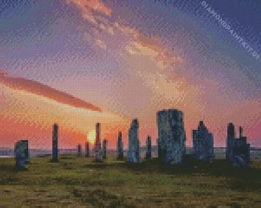 Callanish Village Diamond Painting