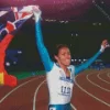 Cathy Freeman Runner Diamond Painting