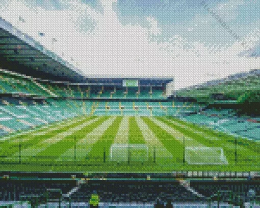 Celtic Park Stadium Diamond Painting