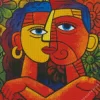 Cubism Couple Art Diamond Painting