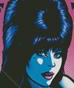 Elvira Pop Art Diamond Painting