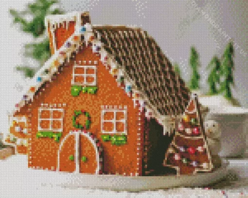 Gingerbread Diamond Painting