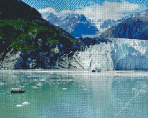 Glacier Bay Landscape Diamond Painting