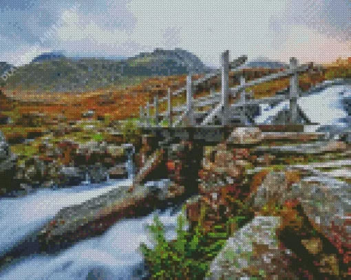 Glyder Fawr Snowdon Diamond Painting