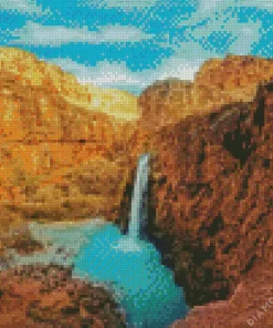 Havasu Falls Landscape Diamond Painting