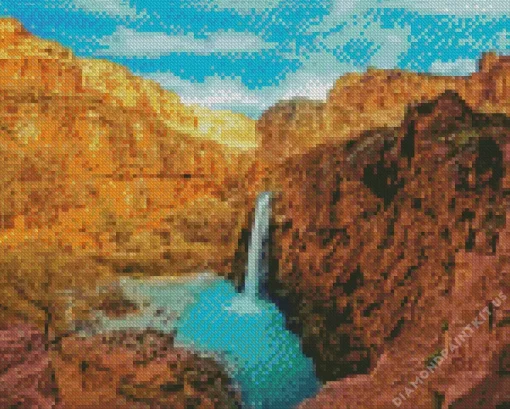 Havasu Falls Landscape Diamond Painting