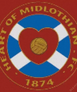 Heart of Midlothian Diamond Painting