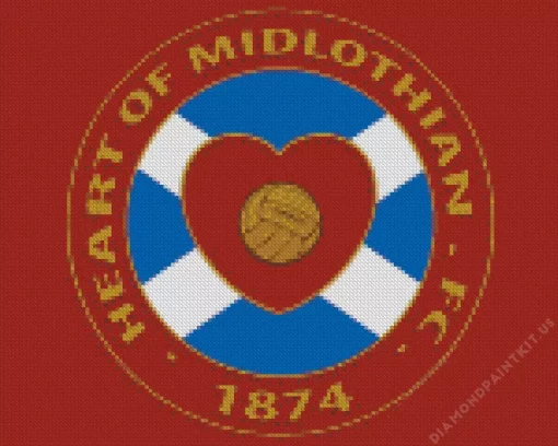 Heart of Midlothian Diamond Painting