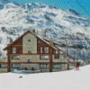 Snowy Italian Alps Diamond Painting