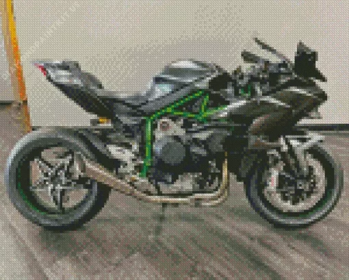 Kawasaki Ninja H2r Diamond Painting