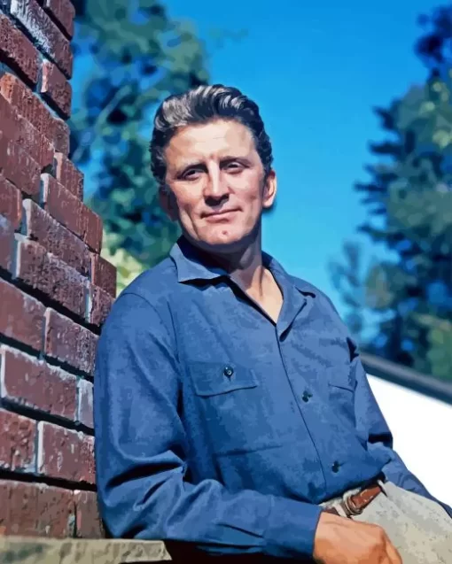 Kirk Douglas Actor Diamond Painting