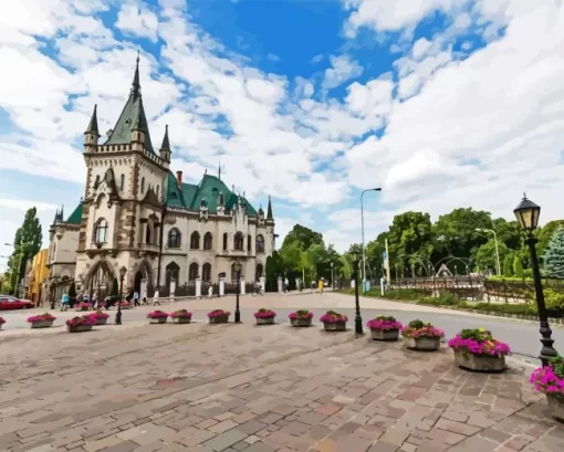 Kosice Slovakia City Diamond Painting