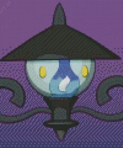 Lampent Pokemon Diamond Painting