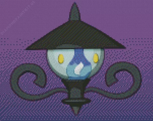 Lampent Pokemon Diamond Painting