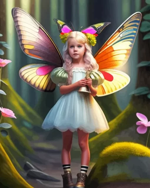 Cute Little Fairy Diamond Painting