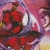 M Bison Character Diamond Painting