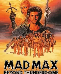 Mad Max Beyond Thunderdome Poster Diamond Painting