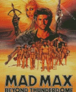 Mad Max Beyond Thunderdome Poster Diamond Painting