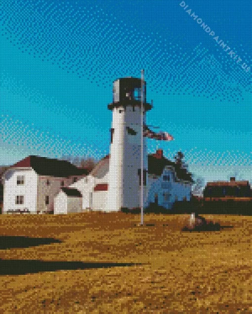 Massachusetts Chatham Lighthouse Diamond Painting