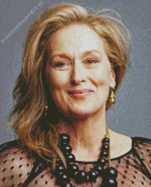 Meryl Streep Actress Diamond Painting