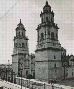 Morelia Michoacan Building Diamond Painting