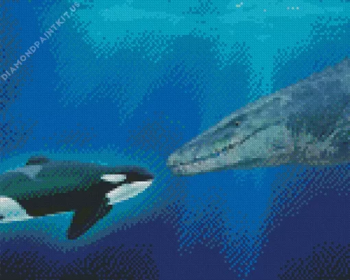 Mosasaurs Reptile Diamond Painting