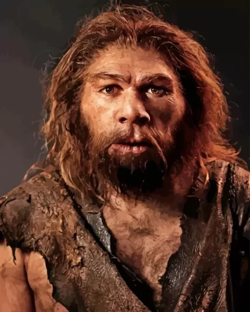 Neanderthal Man Diamond Painting