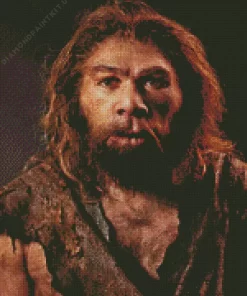 Neanderthal Man Diamond Painting