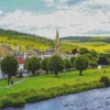 Peebles Town Diamond Painting