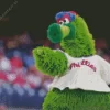 Philadelphia Phanatic Mascot Diamond Painting