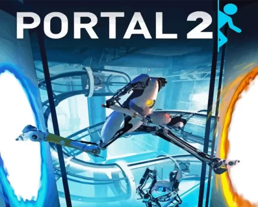 Portal Video Game Diamond Painting