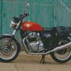 Retro Royal Enfield Interceptor Diamond Painting