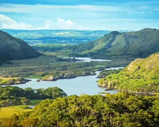 Ring Of Kerry Diamond Painting