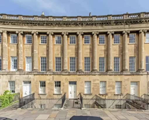 Royal Crescent Building Diamond Painting