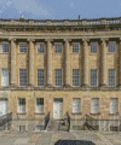 Royal Crescent Building Diamond Painting