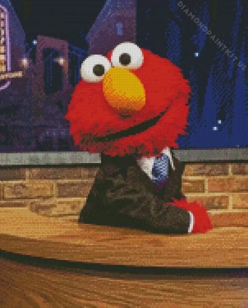 Sesame Street Elmo Diamond Painting