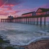 Southwold Pier At Sunset Diamond Painting