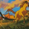 Spirit Horse Character Diamond Painting