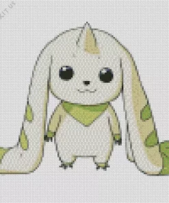 Terriermon Diamond Painting