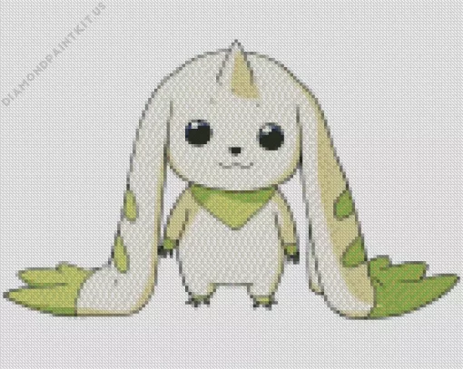 Terriermon Diamond Painting