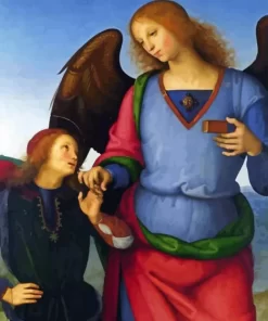 The Archangel Raphael with Tobias Diamond Painting