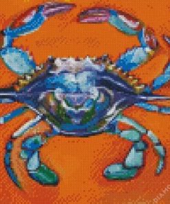 The Blue Crab Diamond Painting