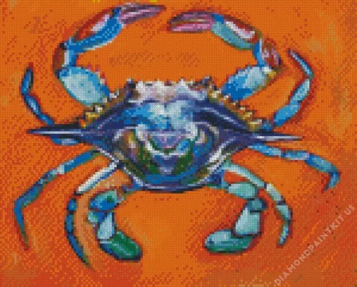 The Blue Crab Diamond Painting