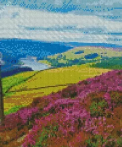 UK Peak District Stanage Edge Diamond Painting