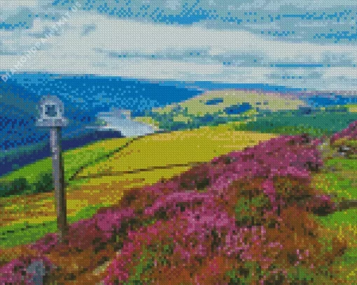 UK Peak District Stanage Edge Diamond Painting