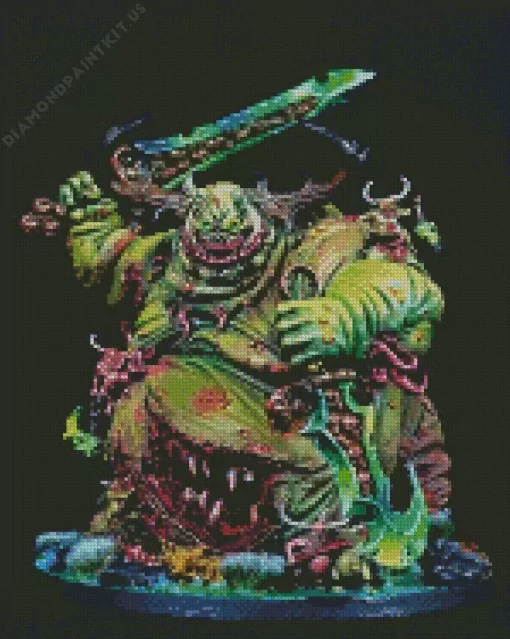 Warhammer Nurgle Diamond Painting