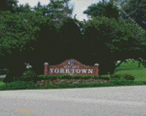 Yorktown Virginia Diamond Painting