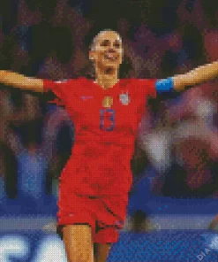 Alex Morgan Player Diamond Painting