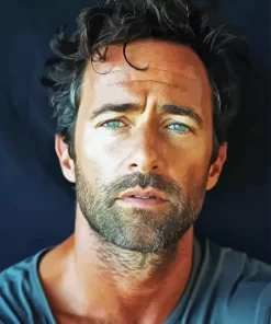 Alex Oloughlin Actor Diamond Painting